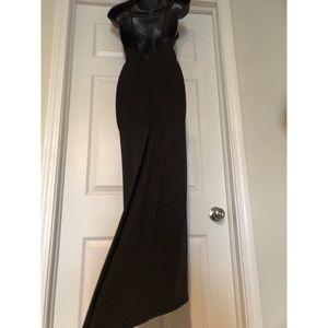 Maxi Dress with Train